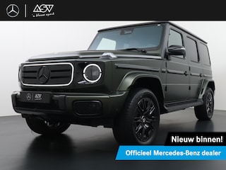 Mercedes-Benz G-klasse 580 met EQ-Technologie 116 kWh Accu | Massagestoelen Voorin | Distronic Cruise Control | Burmester Surround Sound | Multibeam Led | Schuifdak | 360° Camera | Nightpakket | Sfeerverlichting
