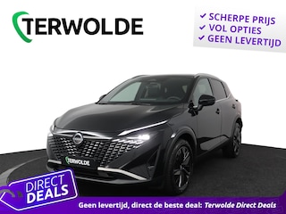 Nissan Qashqai 1.3 MHEV Tekna | €8250,- korting! | Elektrische achterklep | Zwart hemelbekleding | Glazen panorama dak | Stoel, stuur en voorruitverwarming | Adaptive Cruise Control |