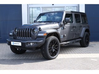 Jeep Wrangler Unlimited 4xe 380 Rubicon | BTW Auto | Adaptive Cruise | Trekhaak | Stoel+Stuur verwarming | Camera V+A | Keyless | Alpine audio