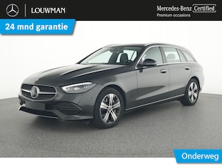 Mercedes-Benz C-klasse Estate 300 e Plug-In Hybride Panorama Schuif-Kanteldak | Trekhaak | Keyless-Go | Distronic | Easy-Pack Achterklep | Ledkoplampen. Inclusief 24 maanden MB Certified garantie voor Europa.