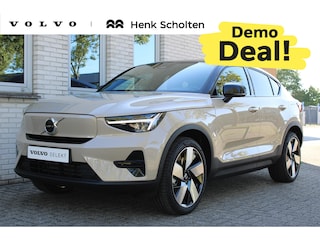 Volvo EC40 Single Motor Extended Range 82 kWh Plus Sand Dune metallic, Textiel City Canvas, 20" Lichtmetalen velgen, Extra getint glas, Harman Kardon audio, Panoramadak, Stoel- & Stuurwielverwarming