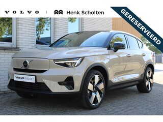 Volvo EC40 Single Motor Extended Range 82 kWh Plus Sand Dune metallic, Textiel City Canvas, 20" Lichtmetalen velgen, Extra getint glas, Harman Kardon audio, Panoramadak, Stoel- & Stuurwielverwarming