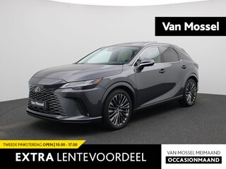 Lexus RX 450h AWD President Line | Lederen bekleding | Elektr. verstelbare stoelen+memory | Stoelverwarming+verkoeling | Elektr. achterklep | Climate Control | Achteruitrijcamera | Adaptieve Cruise Control |