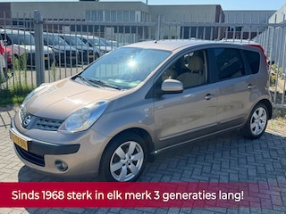 Nissan Note 1.6 First Note 5 deurs hoge instap! NL AUTO NAP! Airco ECC l Trekhaak l MTF-stuur l 16'LMV! DEALER OH l TOPSTAAT!