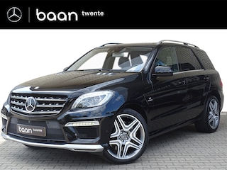 Mercedes-Benz ML 63 AMG Automaat | Distronic | Elek. verstelbare voorstoelen met geheugen | Stoelventilatie en verwarming | Panoramadak | Active Curve System | Luchtvering | Trekhaak | Nachtzichtassistent | Burmester Surroun