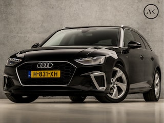 Audi A4 Avant 35 TFSI S-Line Sport 150Pk Automaat (2X S-LINE, APPLE CARPLAY, GROOT NAVI, STOELVERWARMING, LEDER, SPORTSTOELEN, PLAT S-LINE SPORTSTUUR, GETINT GLAS, FLIPPERS, ELEK ACHTERKLEP, NIEUWSTAAT)