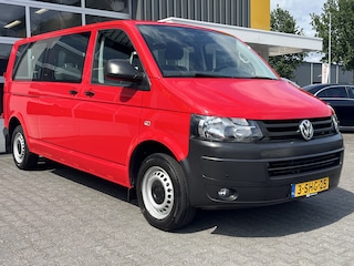 Volkswagen Transporter Kombi 2.0 TDI L2H1 DSG Automaat BPM/ BTW vrij Airco Cruise control Trekhaak Automaat Verlengde uitvoering Marge 1 eigenaar Personenvervoer  Personenbus Groepsvervoer Ex overheid Ideaal voor ombouw naar Camper