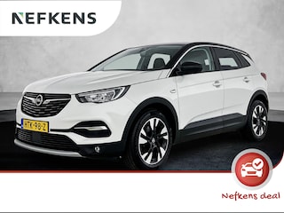 Opel Grandland X SUV Innovation 130 pk | Navigatie | Achteruitrijcamera | Parkeersensoren Voor en Achter | LED Koplampen | Elektrisch Achterklep met Sensor | Trekhaak | Dodehoek Detectie | Keyless Entry/Start | 18" Lichtmetalen Velgen | Apple Carplay/Android Auto |