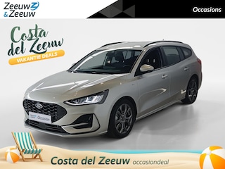 Ford Focus Wagon 1.0 EcoBoost Hybrid Titanium *Automaat*Navi+Camera*Climate Control*Cruise Control*Carplay*LM.Velgen*Zeer nette auto!