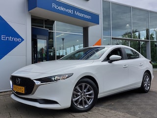 Mazda 3 2.0 e-SkyActiv-G M Hybrid 122pk | Origineel NL | Navi | Apple Carplay + Android Auto | Airco | Adap.Cruise | Led Koplampen | Pdc+Camera | Rijstrook+Licht+Regensensor | 16''lm