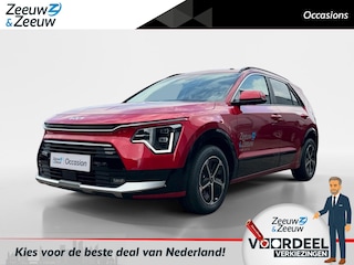 Kia Niro 1.6 GDi Hybrid DynamicPlusLine Schuifdak | Head up | Elektrische achterklep | Stoel + stuur verwarming | Lederen bekleding | Keyless | DEMO