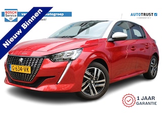 Peugeot 208 1.2 PureTech Allure | Incl. 12 maanden Garantie | Nieuw model | 360* camera | 3D Virtual cockpit | Navigatie | Cruise control | Apple Carplay / Android auto | 16" lichtmetalen velgen | Two tone kleur | Draadloze telefoonlader | Distributieriem is vervangen | Origineel NL Auto | NAP |