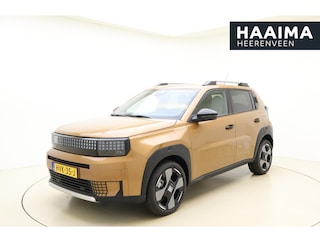 Fiat Panda Grande La Prima 11 kW 44 kWh | NIEUW MODEL | Navigatie | Climate control | Camera | Dakrails | Stoel & Stuurverwarming | Lictmetalen velgen