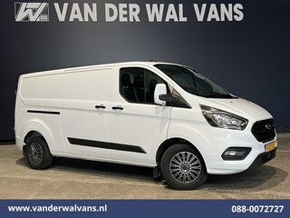 Ford Transit Custom 2.0 TDCI 131pk L2H1 Euro6 Airco | Apple Carplay | Android Auto | LED | Cruisecontrol Verwarmde voorruit, Stoelverwarming, Parkeersensoren Bijrijdersbank, 2800kg trekvermogen