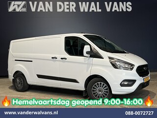Ford Transit Custom 2.0 TDCI 131pk L2H1 Euro6 Airco | Apple Carplay | Android Auto | LED | Cruisecontrol Verwarmde voorruit, Stoelverwarming, Parkeersensoren Bijrijdersbank, 2800kg trekvermogen