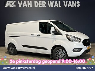 Ford Transit Custom 2.0 TDCI 131pk L2H1 Euro6 Airco | Apple Carplay | Android Auto | LED | Cruisecontrol Verwarmde voorruit, Stoelverwarming, Parkeersensoren Bijrijdersbank, 2800kg trekvermogen