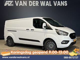 Ford Transit Custom 2.0 TDCI 131pk L2H1 Euro6 Airco | Apple Carplay | Android Auto | LED | Cruisecontrol Verwarmde voorruit, Stoelverwarming, Parkeersensoren Bijrijdersbank, 2800kg trekvermogen