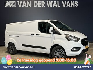 Ford Transit Custom 2.0 TDCI 131pk L2H1 Euro6 Airco | Apple Carplay | Android Auto | LED | Cruisecontrol Verwarmde voorruit, Stoelverwarming, Parkeersensoren Bijrijdersbank, 2800kg trekvermogen