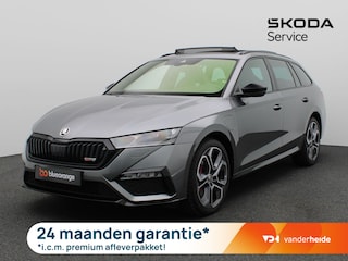 Skoda Octavia Combi 1.4 TSI RS iV PHEV Business 245PK DSG Pano-Schuifdak, Adaptieve Cruise Controle, Achteruitrijcamera, Keyless, Stoel-& Achterbank verwarming, Voorruitverwarming, Memorystoel, 19" LM Velgen