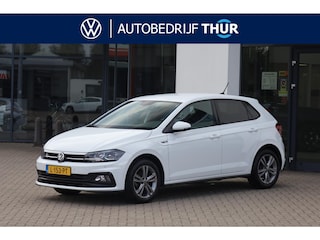 Volkswagen Polo 1.0 TSI Highline Business R privacy glas digital cockpit R-Line zwarte hemel half leder 16" LMV sebring NL auto dealeronderhouden climatronic navigatie pdc voor en achter