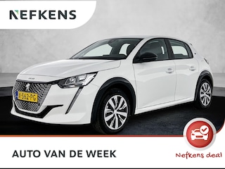 Peugeot 208 EV Active 50 kWh 156 pk | Navigatie via Apple Carplay/Android Auto | Parkeersensoren Achter | LED Koplampen | Keyless Start | Lederen Stuurwiel | DAB Ontvanger | Climate Control | Cruise Control | Buitenspiegels Elektrisch Verstel -en Verwarmbaar |
