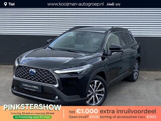 Toyota Corolla Cross Hybrid 200 Style Panoramadak, stoelverwarming, navigatie Apple CarPlay/Android Auto, dodehoekdetectie, adaptieve cruise control,