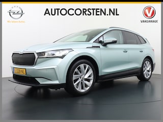 Skoda Enyaq iV 60 180PK Memory Warmetpomp Stoel+Stuurverwarming Apple Carplay/Androd Auto Navi Ecc Adap.Cruise Control 360°Camera Pdc Lmv 20" Led Assistentie Pakket Comfort plus-pakket File assistent Dab Elek.Achterklep Keyless advanced Bluetooth Rijstrooksensor Connected services 1.000KG trekgewicht 1e Eigenaar Origineel Nederlandse Auto Nieuwprijs €47.965!