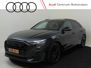 Audi Q8 55 TFSI e quattro Pro Line S Exclusive kleur Tiefgruen Pareleffect