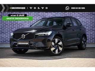 Volvo XC60 2.0 T6 Plug-in hybrid AWD Ultra Dark | Trekhaak | Adaptive cruise control | Head-up display | Harman/Kardon audio | Dode hoek detectie BLIS | Stoelverwarming voor + achter | Stuurverwarming | Elektrische stoelverstelling |
