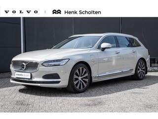 Volvo V90 T6 Automaat AWD Inscription Exclusive | Panoramisch schuif-/kantel dak | Nappa Leder met ventilatie | Grafisch Head-up Display | 4 Camera's | Premium Audio by Harman Kardon | Verwarmbare voerstoelen en Stuur | Massagefunctie in de voerstoelen | Familie Line | Volvo Klaase 3 alarm |