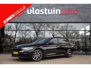 BMW 5-serie Touring 530e M-Sport , Shadowline, Adap Cruise, Trekhaak, Eerste eigenaar