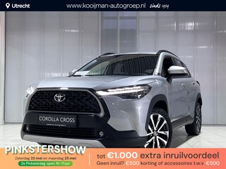 Toyota Corolla Cross Hybrid 140 Dynamic Adaptieve cruise control, navigatie Apple CarPlay/Android Auto, draadloze telefoonlader, keyless, Elektrische achterklep