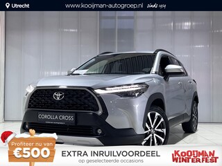 Toyota Corolla Cross Hybrid 140 Dynamic Adaptieve cruise control, navigatie Apple CarPlay/Android Auto, draadloze telefoonlader, keyless, Elektrische achterklep