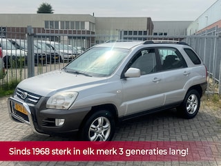Kia Sportage 2.0 CVVT X-ecutive 141PK! NL AUTO NAP! Trekhaak l Leder l Airco ECC l LMV! TOPSTAAT l Goed onderhouden!