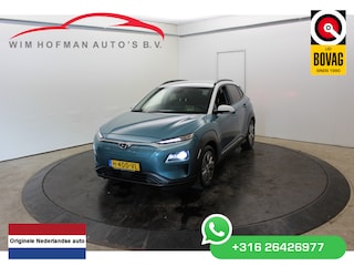 Hyundai Kona EV Premium 64 kWh warmtepomp Trekhaak Camera Vol Leder Stoelverw+koeling Two Tone