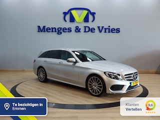 Mercedes-Benz C-klasse Estate 180 Sport Edition AMG Line | Airco ECC | LED | Trekhaak | Sfeer | Stoelverwarming | Isofix | NAP | Camera