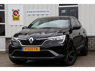Renault Arkana 1.6 E-Tech Hybrid 145 R.S. Line*Perfect Renault Onderh.*NL-Auto*1ste Eig.*Trekhaak/Half Leder/Stoelverw./Stuurverw./Dodehoek/Rijstrook/Camera/LED/Parkeersens.V+A/18 inch LM*