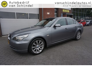 BMW 523i EXECUTIVE NOV 2008 YOUNGTIMER AFN.TREKHAAK SCHUIF/KANTELDAK LEDER STOELVERWARMING V+A NAVI CLIMA CRUISE PDC V+A XENON 18INCH ENZ...