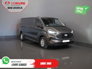 Ford Transit Custom 320 2.0 TDCI 136 pk Aut. L2 Trend BPM VRIJ! Garantie 3-28'/ LED/ Adapt.Cruise/ 2.7t Trekverm./ Carplay/ Camera/ Trekhaak