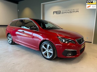 Peugeot 308 SW 1.2 PureTech GT-LINE/CLIMA AIRCO/LM-VELG/APPLE CARPLAY/NAVI/TREKHAAK/PANORAMADAK/HALF LEER/LED/ISOFIX/CRUISECONTROL