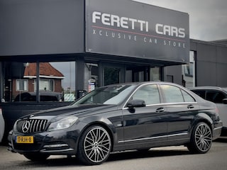 Mercedes-Benz C-klasse 180 AVANTGARDE BLUE EFFICIENCY LEDER NAVI AIRCO LED LMV PDC