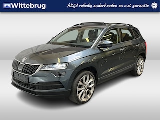Skoda Karoq 1.5 TSI ACT Style / AUTOMAAT/ LEDER/ PANO/ ELEKTR. STOEL/ STOEL VERWARM V+A/ ADAPT. CRUISE/ DIGITAL DASH/ PARK. SENSOREN + CAMERA/ SMARTLINK/ MATRIX/ 19"/ KEYLESS