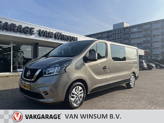Nissan NV300 1.6 dCi 145 L2H1 Optima DC Luxe S&S 5 Zitplaatsen!!! Lmv Cruise Pdc Acamera Navi Airco Nap Lederen bekleding