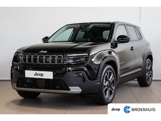 Jeep Avenger Summit 54 kWh | Infotainment Pakket | Winterpakket | Warmtepomp | Camera | Navigatie | 18 Inch Lichtmetaal |