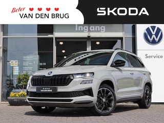 Skoda Karoq 1.5 TSI 150 pk DSG Sportline Business | Trekhaak | Navigatie | Stoel- en Achterbankverwarming| LED | 17'' LMV |