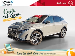 Nissan Qashqai 1.5 e-Power Tekna Plus | Nu in prijs verlaagd! + € 3.000,-- inruilpremie! | Panorama dak | 360-Camera | Parkeersensoren | Dodehoek detectie | Elektrische achterklep | Head-up display | Elektrische stoelen | Adaptive cruise control | Navigatie | Apple Carplay/Android auto |