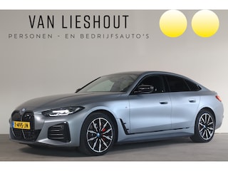BMW i4 M-Sport eDrive40 84 kWh NL-Auto!! Individual Frozen Pure Grey Mettalic