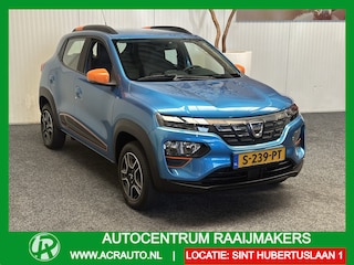 Dacia Spring COMFORT PLUS (ORANGE PACK) 27 kWh LEDER NAVIGATIE AIRCO CRUISE CONTROL BLUETOOTH TELEFOON APPLE CARPLAY/ANDROID ACHTERUITRIJCAMERA ZEER MOOI !! Brgl