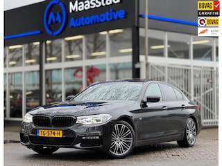 BMW 520d Adaptive + Drive pilot Opendak Dealeronderhouden Night Pakket Stoelkoeling+verwarming Stiksel interieur 19-inch