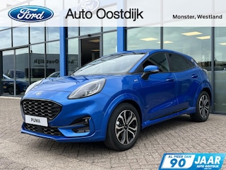 Ford Puma 1.0 EcoBoost Hybrid ST-Line 155PK Automaat Winterpack Navi Adaptieve Cruise Climate Blind-Spot Privacy Glass 17" Inch Velgen *Compleet*